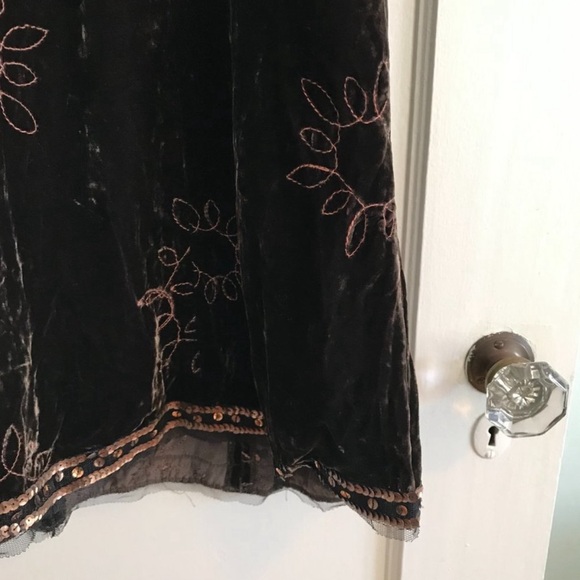 Nanette Lepore | Sequined Velvet Dress - Picture 5 of 10